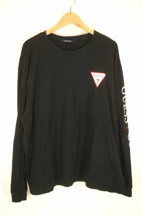 GUESS × FREAK'S STORE（ゲス フリークスストア） 袖プリント メンズ トップス