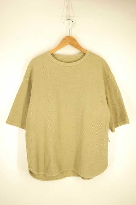 crepuscule （クレプスキュール） 鹿の子ニット半袖Tシャツ メンズ トップス