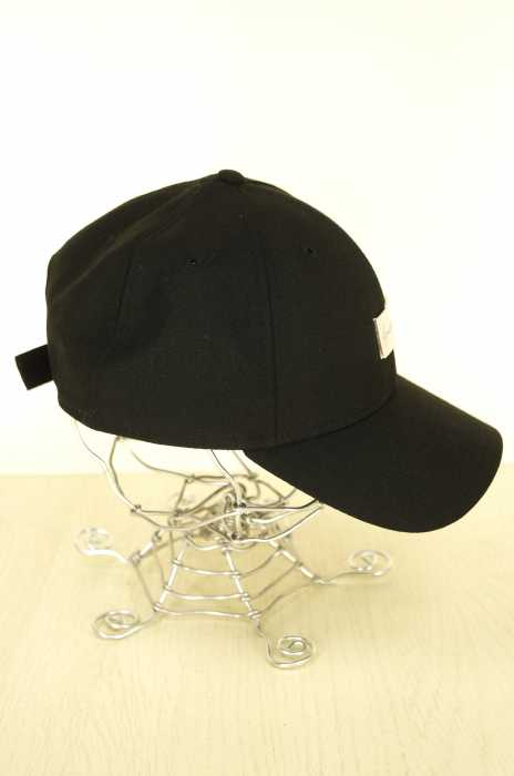 Yohji Yamamoto（ヨウジヤマモト） 9FORTY 940 メタル ロゴ キャップ Black Serge Metal Plate メンズ 帽子