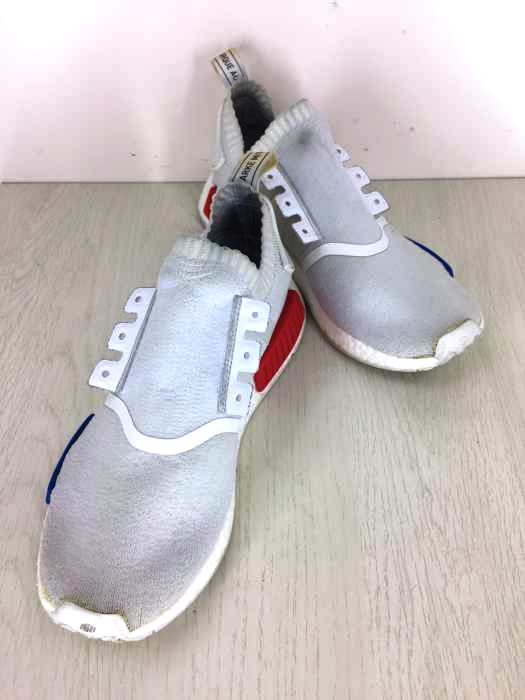 adidas Originals（アディダスオリジナルス） NMD_R1 プライムニット ヴィンテージ ホワイト メンズ シューズ