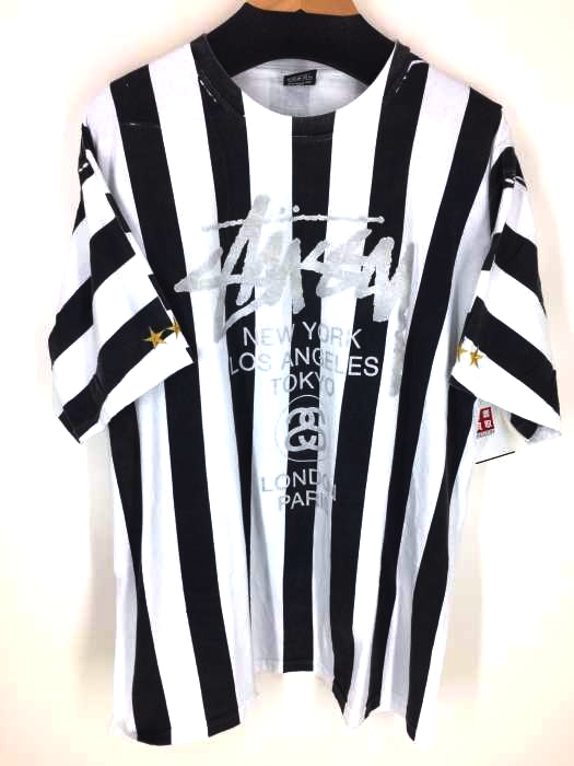Stussy(ステューシー) ワールドツアー クルーネックTシャツ メンズ トップス