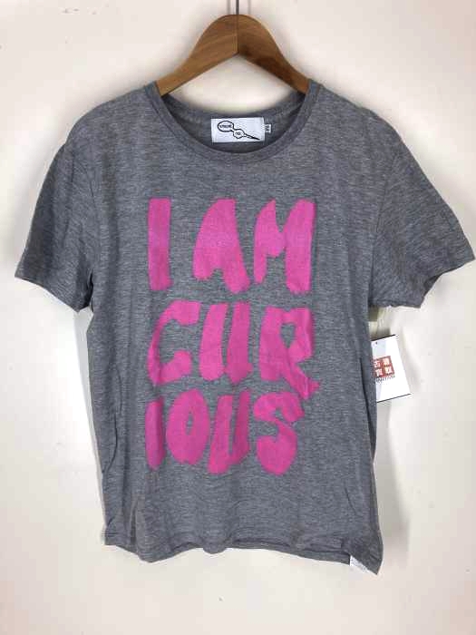 Kitsune Tee（キツネティー） I AM CURIOUS 半袖 クルーネック プリントTシャツ メンズ トップス