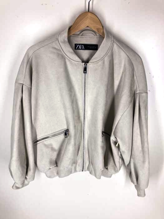 ZARA（ザラ） スウェードブルゾン レディース アウター