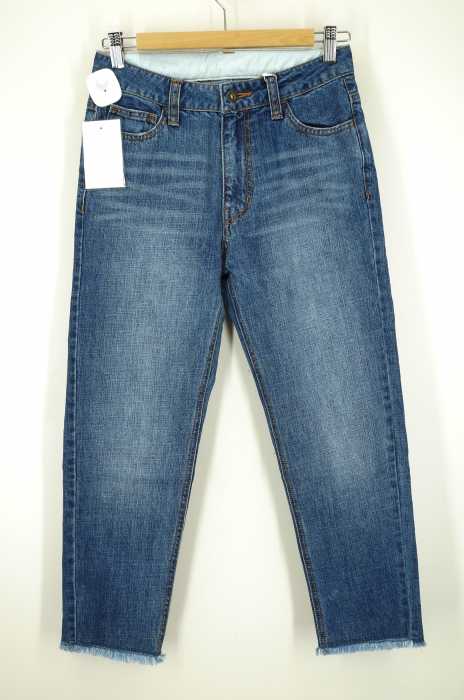 NATURAL BEAUTY BASIC （ナチュラルビューティーベーシック） カットオフテーパードデニムパンツ レディース パンツ