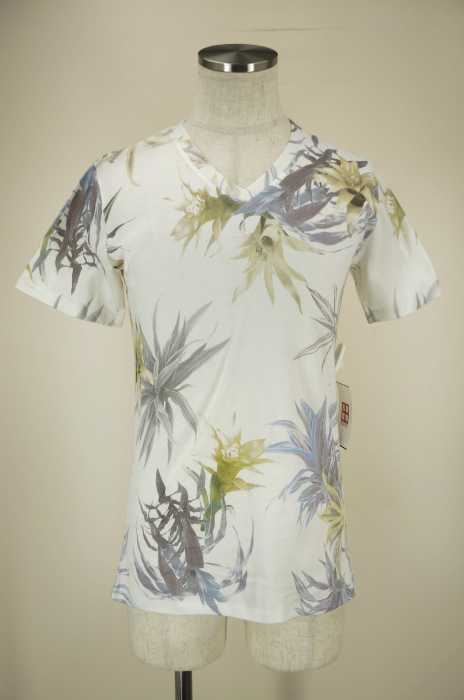 GOSTAR DE FUGA　 （ゴスタールジフーガ） 花柄プリントTシャツ メンズ トップス