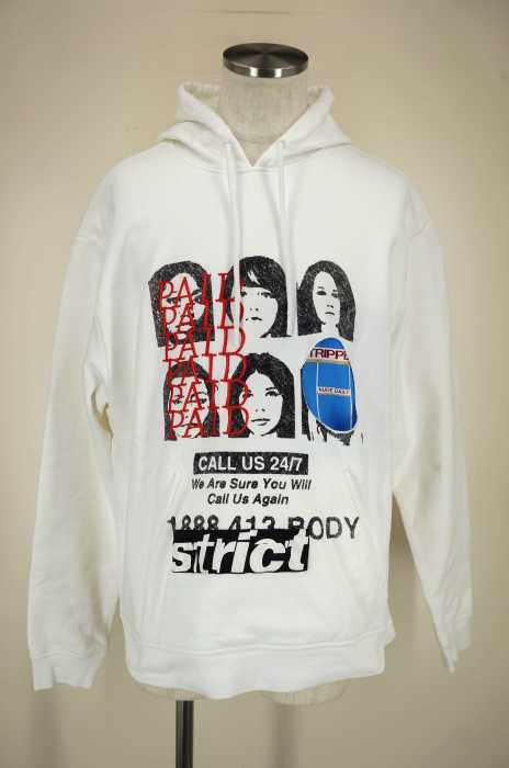 Alexander Wang (アレキサンダーワン) コラージュプリントパーカー メンズ トップス