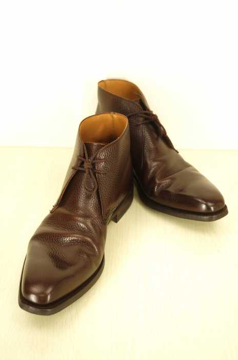 Paul Stuart（ポールスチュアート） DK BROWN COUNTRY CALF RUBBER SOLE メンズ シューズ