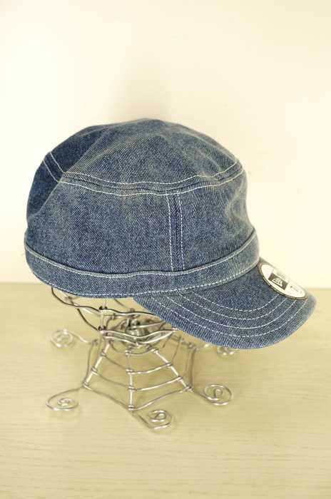 SOPHNET×NEW ERA（ソフネット×ニューエラ） デニムワークキャップ メンズ 帽子