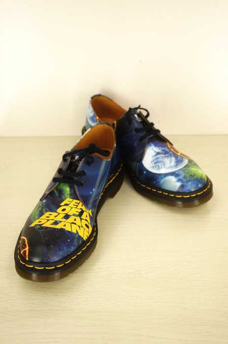 SUPREME×UNDERCOVER×Dr.Martens(シュプリームアンダーカバードクターマーチン) Public Enemy 3-Eye メンズ シューズ