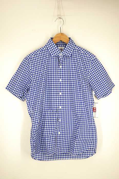 EDIFICE (エディフィス) thomas mason チェックハーフシャツ メンズ トップス