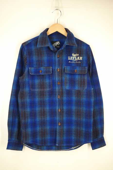 Leflah（レフラー） チェック柄シャツ メンズ トップス