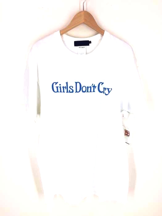 girls dont cry(ガールズドントクライ) バタフライプリントTシャツ メンズ トップス