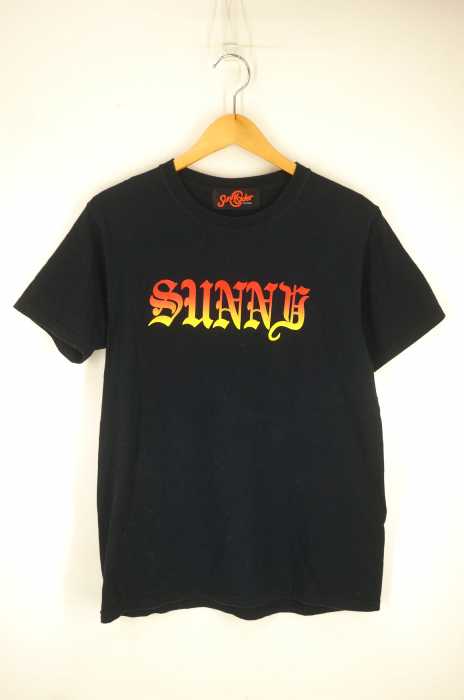SUNNY SIDER(サニーサイダー) プリント クルーネックTシャツ メンズ トップス