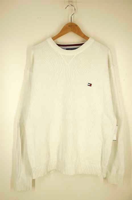 TOMMY HILFIGER（トミーヒルフィガー） クルーネック コットンニット メンズ トップス