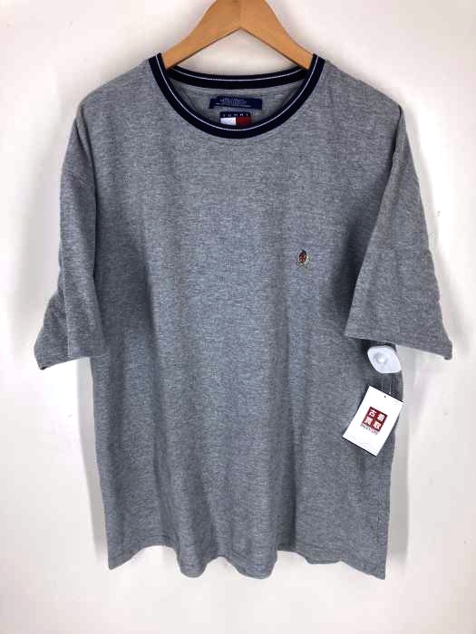 TOMMY HILFIGER（トミーヒルフィガー） 胸元刺繍クルーネックTシャツ メンズ トップス