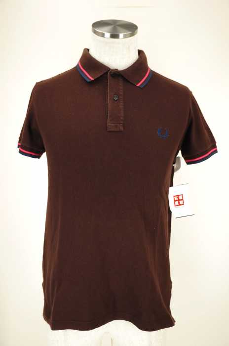 FRED PERRY （フレッドペリー） 刺繍入りストレッチポロシャツ メンズ トップス