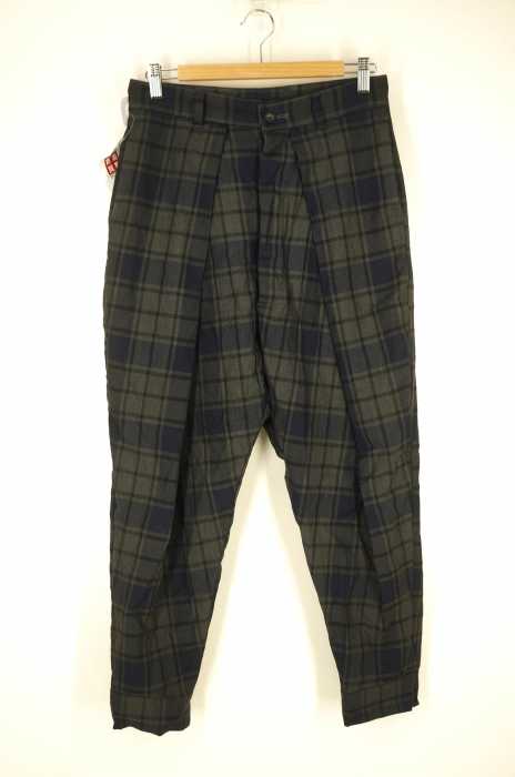 Vivienne Westwood MAN（ヴィヴィアンウエストウッドマン） チェック柄ウールパンツ メンズ パンツ