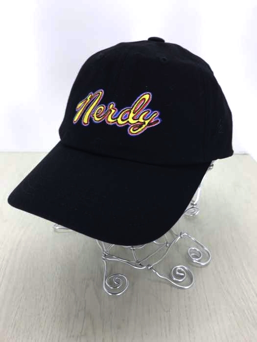 nerdy(ノルディー) Washe Multi Color Embroidery Ball Cap Black_M メンズ 帽子
