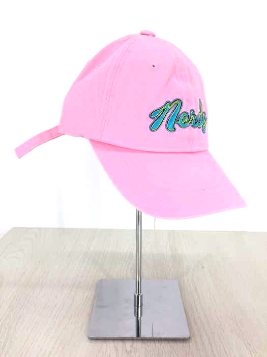 nerdy（ノルディー） Washed Multi Color Embroidery Ball Cap Pink_M メンズ 帽子