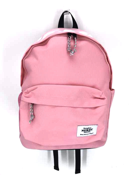 nerdy（ノルディー） Basic Logo Backpack_Pink メンズ バッグ