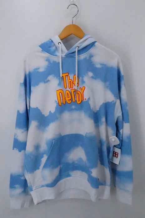 nerdy（ノルディー） Cloud pullover Hoodie_Skyblue_L メンズ トップス