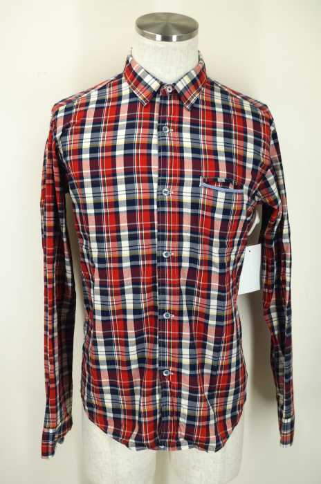 MEN'S BIGI （メンズビギ） チェック柄ボタンシャツ メンズ トップス