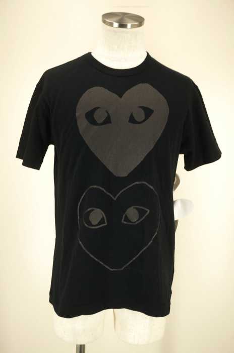 PLAY COMME des GARCONS (プレイコムデギャルソン) TWO ハート Tシャツ メンズ トップス