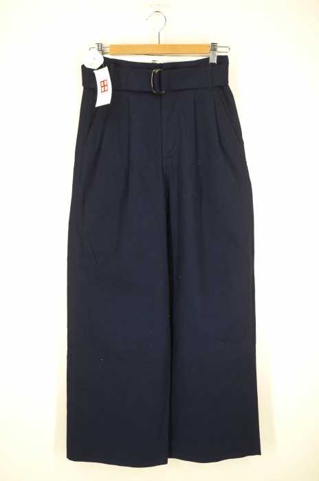 URBAN RESEARCH DOORS WOMENS （アーバンリサーチドアーズウィメンズ） コットンベルトワイドパンツ レディース パンツ