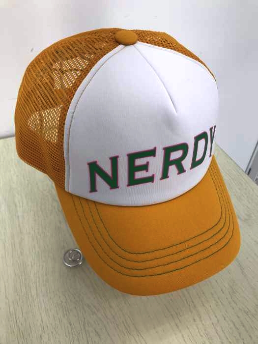 nerdy（ノルディー） MESH CAP_YELLOW メンズ 帽子