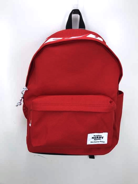 nerdy（ノルディー） Basic Logo Backpack_Red メンズ バッグ