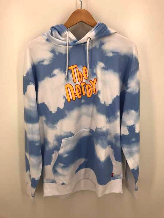 nerdy(ノルディー) Cloud pullover Hoodie_Skyblue_L メンズ トップス