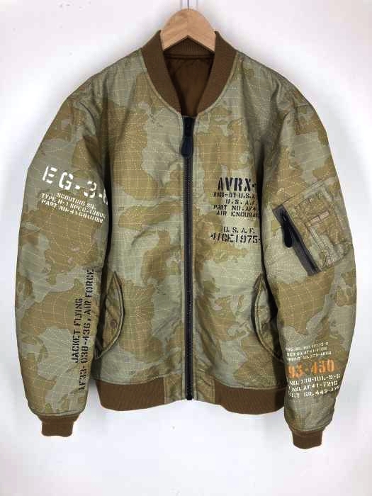 AVIREX（アヴィレックス） STENCIL MA-1 カモ メンズ アウター