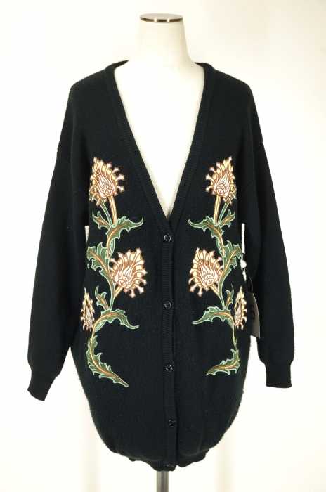 MURUA （ムルーア） flower刺繍カーデ レディース トップス