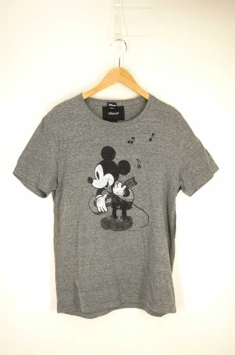 rehacer×disney（レアセルディズニー） キャラクタープリントTシャツ メンズ トップス