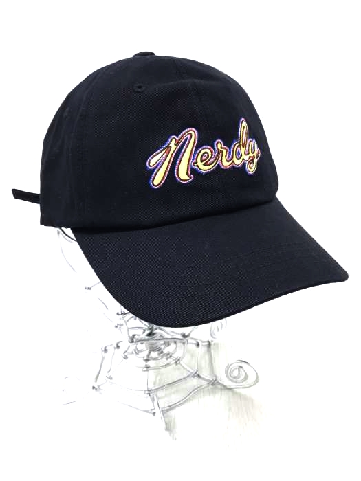 nerdy(ノルディー) Washe Multi Color Embroidery Ball Cap Black_M メンズ 帽子