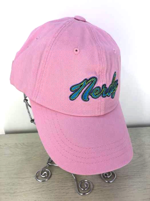 nerdy（ノルディー） Washed Multi Color Embroidery Ball Cap Pink_M メンズ 帽子