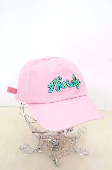 nerdy（ノルディー） Washed Multi Color Embroidery Ball Cap Pink_S メンズ 帽子