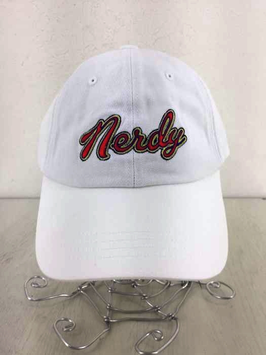 nerdy(ノルディー) Washed Multi Color Embroidery Ball Cap White_S メンズ 帽子