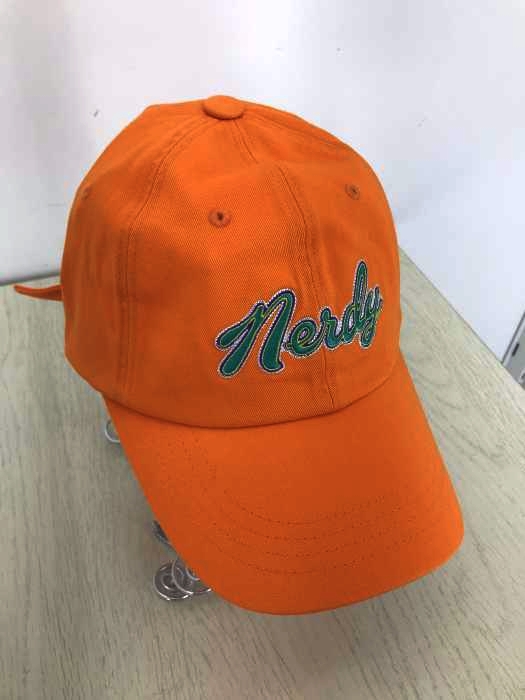 nerdy(ノルディー) Washed Multi Colot Embroidery Ball Cap Orange_S メンズ 帽子