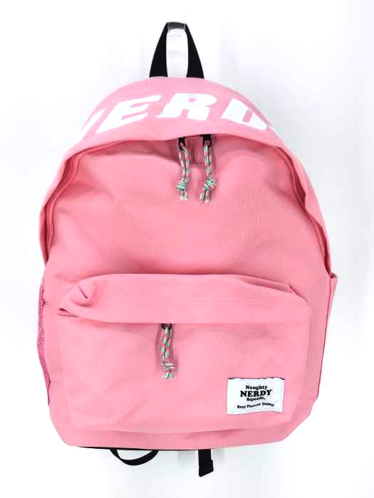 nerdy（ノルディー） Basic Logo Backpack_Pink メンズ バッグ
