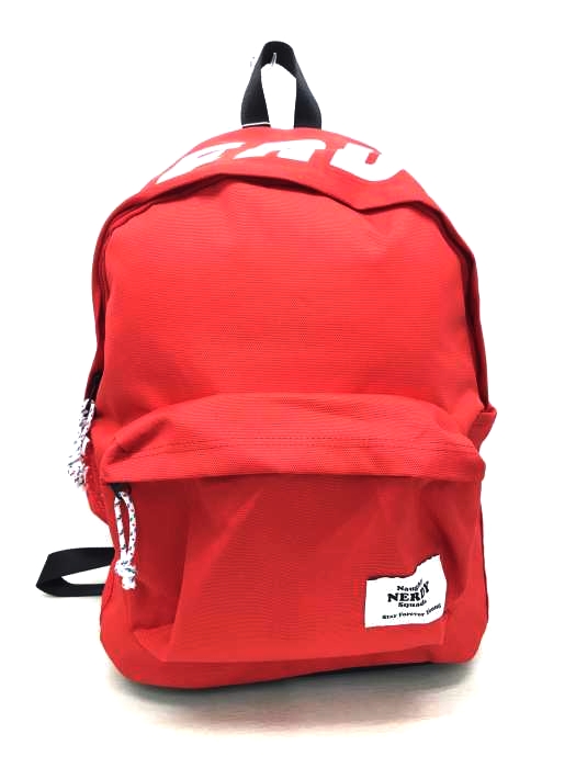 nerdy(ノルディー) Basic Logo Backpack_Red メンズ バッグ
