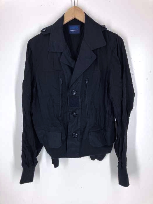 RAGULATION YOHJI YAMAMOTO（レギュレーションヨウジヤマモト） サテン地切替ブルゾン ジャケット レディース アウター