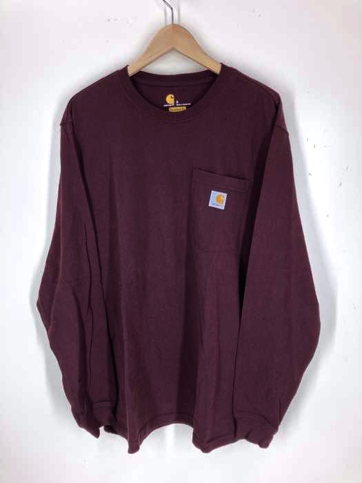 Carhartt（カーハート） L/S WORKWEAR POCKET TEE-PORT メンズ トップス