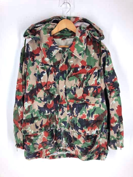 USED古着（ユーズドフルギ） スイス軍 アルペンカモ マウンテン ジャケット メンズ アウター