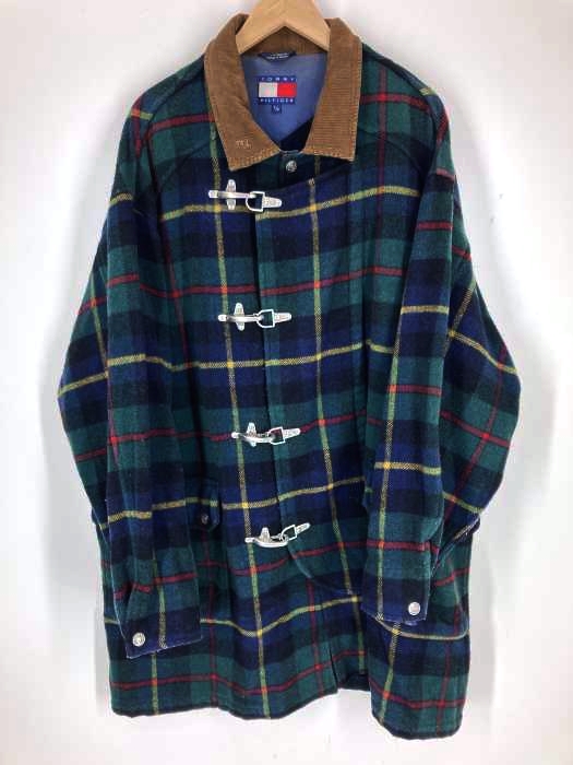TOMMY HILFIGER（トミーヒルフィガー） チェック ウール ファイヤーマンジャケット メンズ アウター