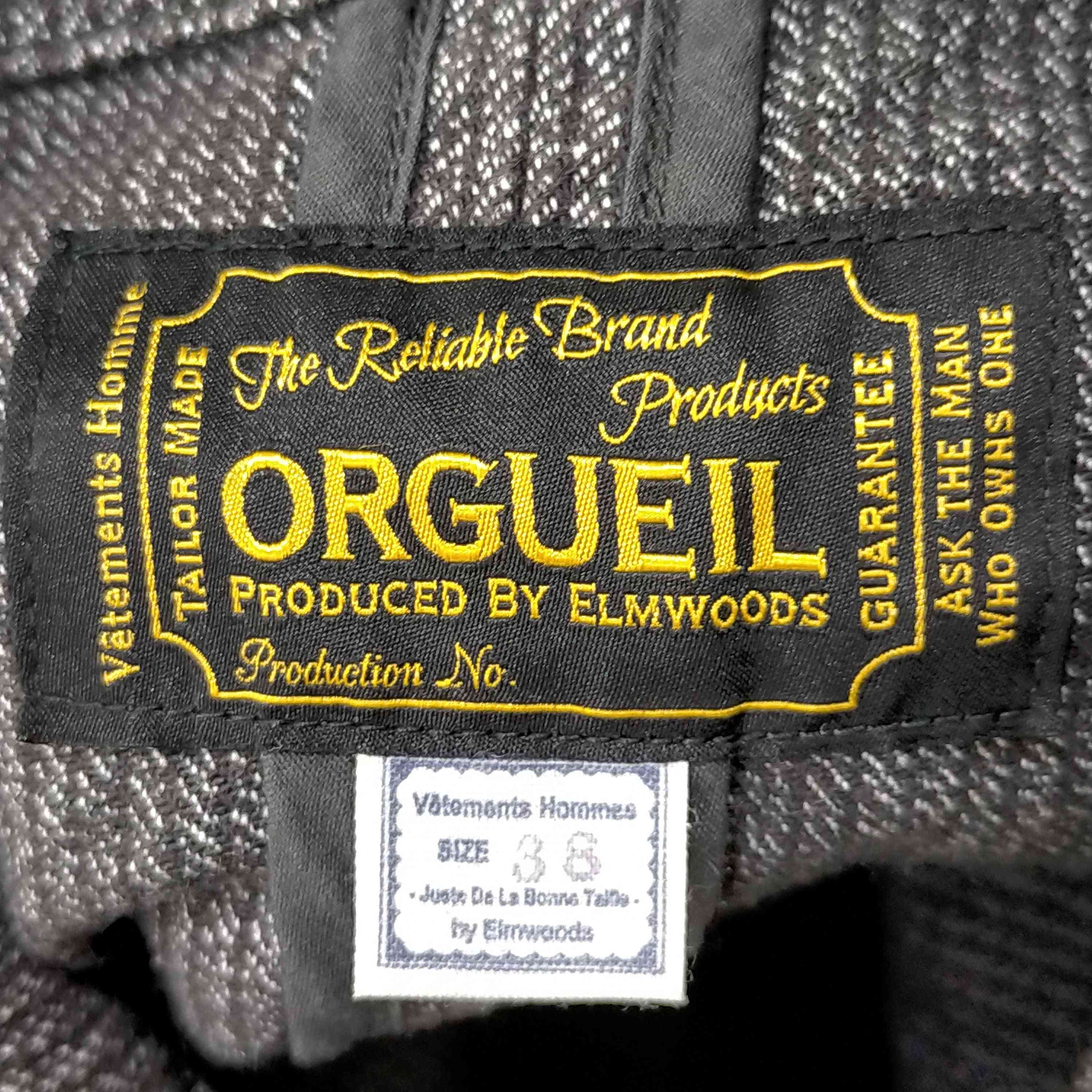 ORGUEIL(オルゲイユ)Stripe Sack Jacket サックジャケット 【中古