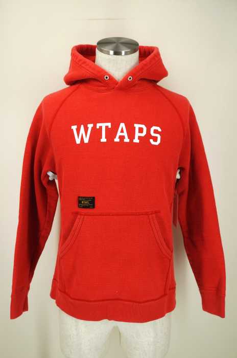 (W)TAPS（ダブルタップス） ロゴプリントプルオーバーパーカー メンズ トップス