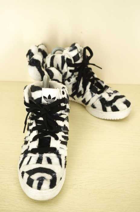 adidas Originals by Jeremy Scott （アディダスオリジナルスバイジェレミースコット） WHITE TIGER RUNNING WHITE ハイカットスニーカー レディース シューズ