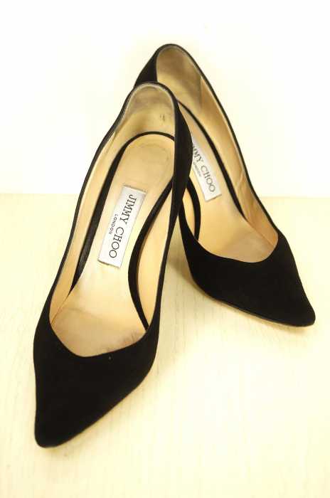 JIMMYCHOO（ジミーチュウ） スウェード ポインテッドトゥ ヒールパンプス レディース シューズ