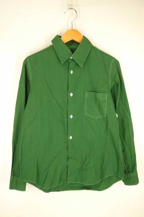 COMME des GARCONS (コムデギャルソン) AD2010 オーバーダイボタンシャツ 製品染め レディース トップス